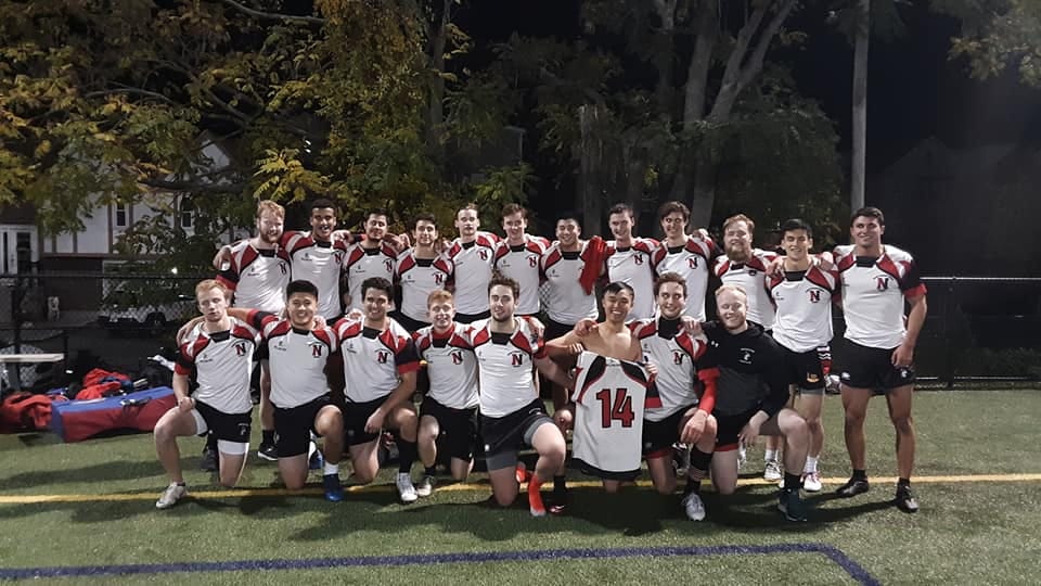 The Maddogs and Tufts after the match