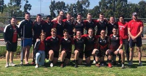 The Maddogs sevens squad in Los Angeles