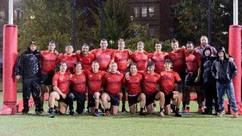 The Maddogs after the semi-final win