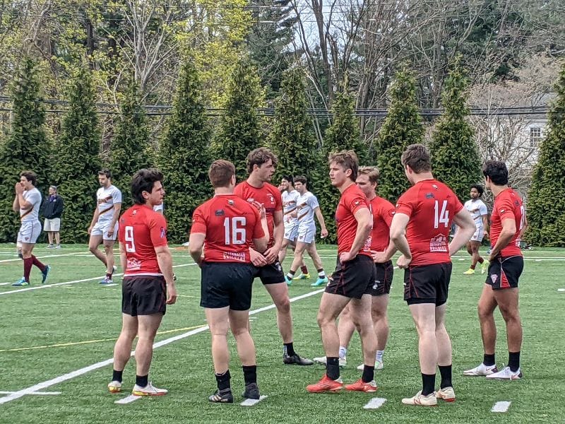 The Maddogs sevens squad at Fairfield