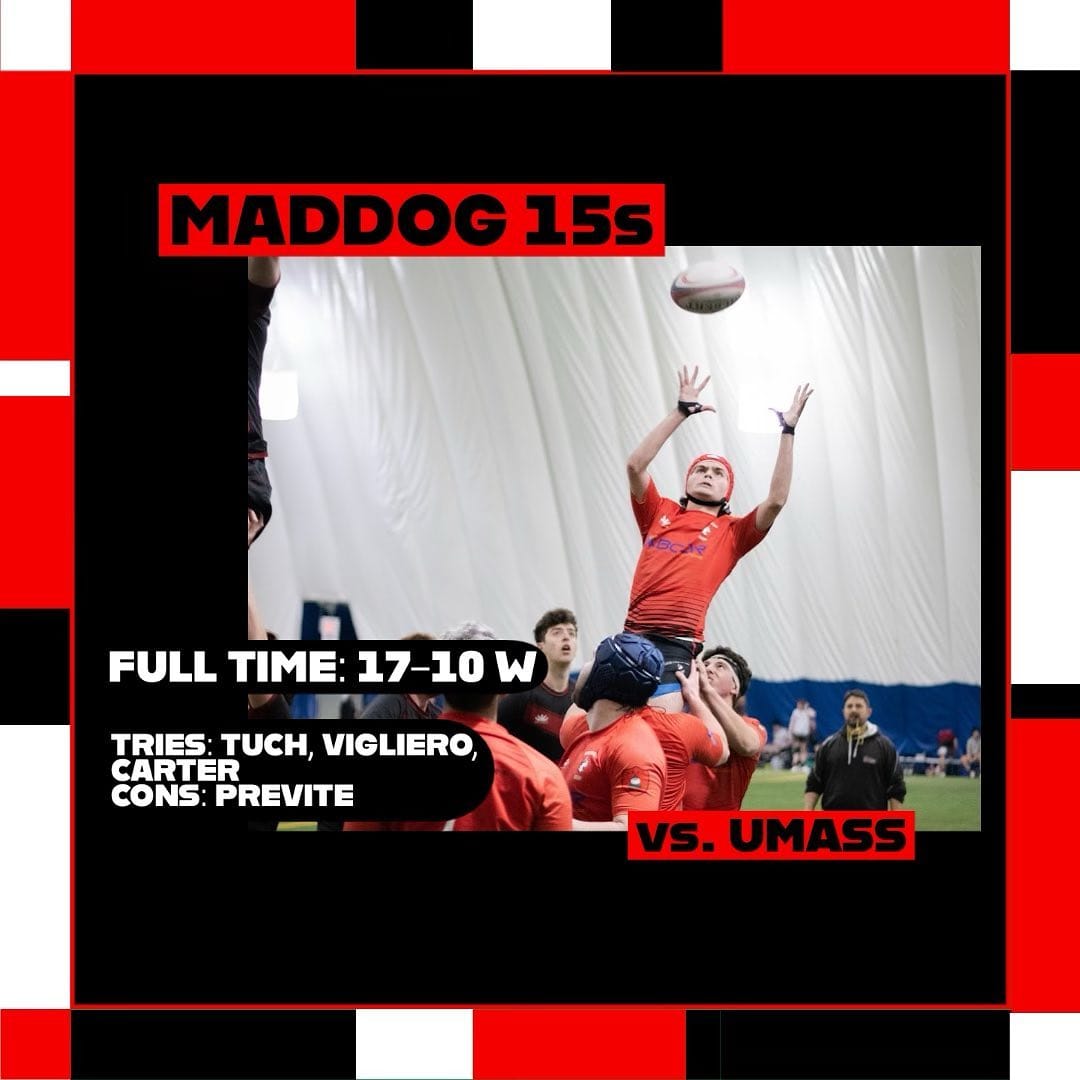 B side fifteens: 17–10 win over UMass