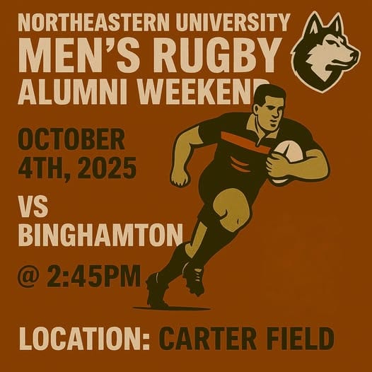 Men's alumni weekend: October 4, 2025 vs Binghamton, 2:45 pm at Carter Field